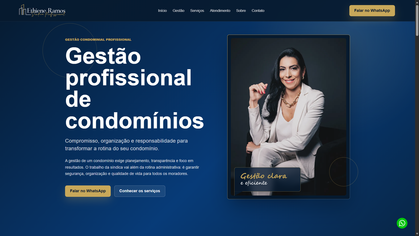 Ethiene Ramos — desktop