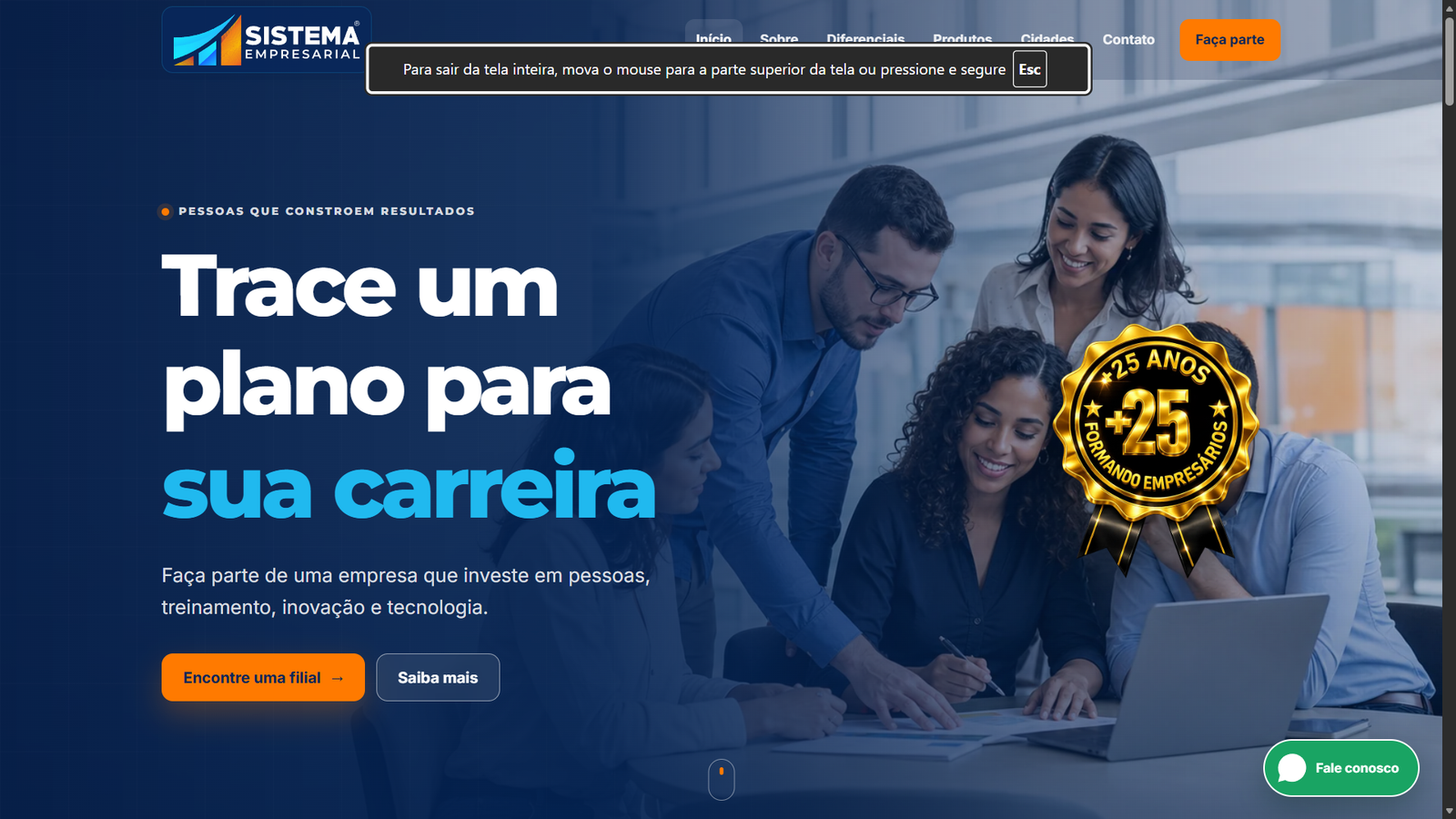 Sistema Empresarial — desktop